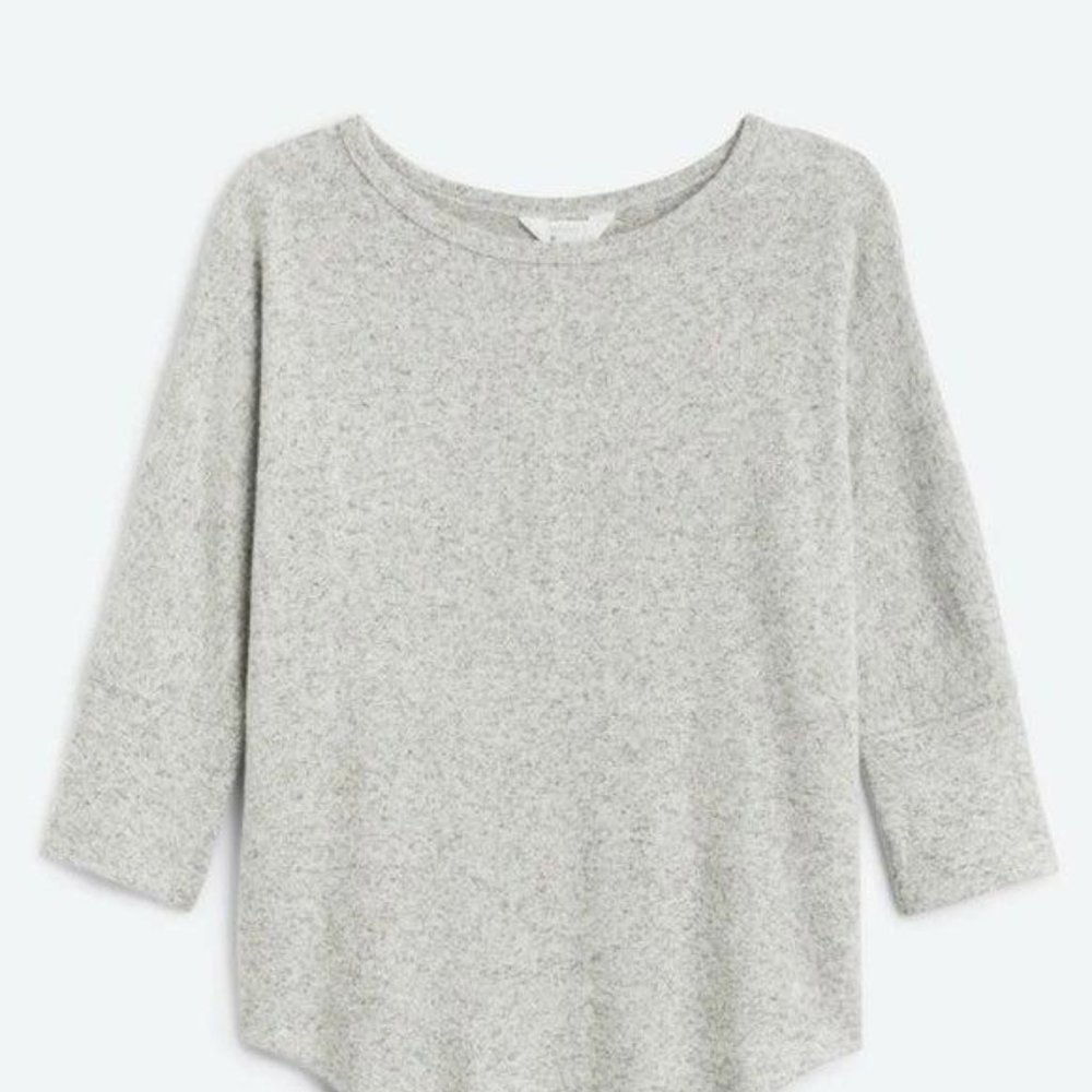 NWT Market & Spruce Liraven V Neck Dollman Knit Top Size Small